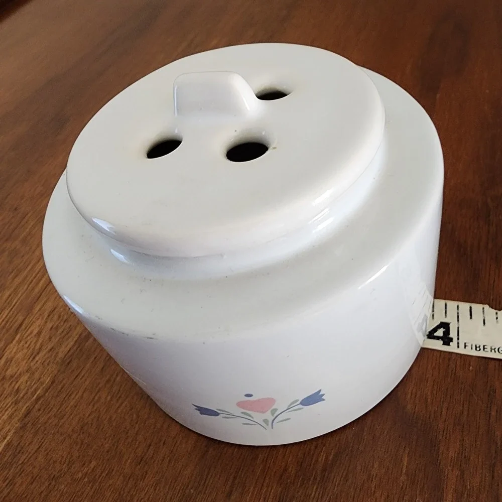 Vintage Fabrizio Swan Home Potpourri Jar Vented Lid Upland Silver Cutlery